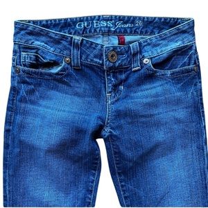 Guess | Women's jeans, size 26, wide leg, flare leg, medium rise, regular fit
